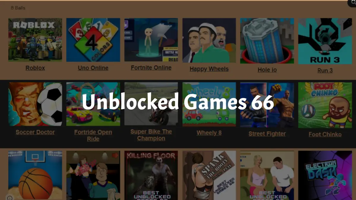 Top 10 Unblocked Games 66: Play Online Games For Free Now